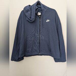 100% Cotton Nike Zip-Up Hoodie XL